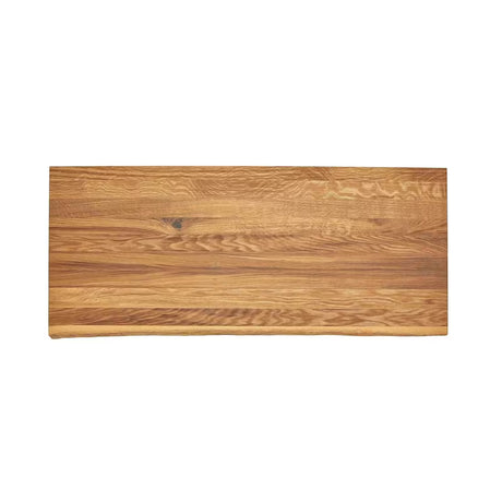 Blat z litego dębu blat łazienkowy  Naturel Wood w matowym, transparentnym wykończeniu olejowanym