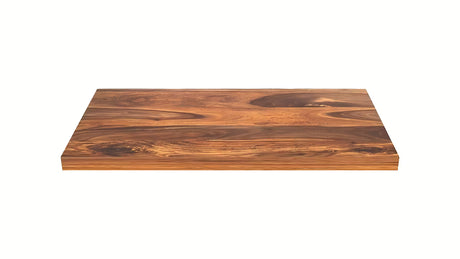 Blat maskujący Naturel Wood z litego drewna palisandrowego w dekorze palisandru z unikalnym usłojeniem.