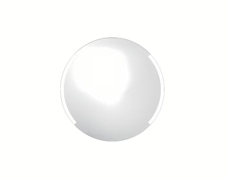 Okrągłe lustro łazienkowe LUSTRO led Naturel o średnicy 60 cm z podświetleniem i aluminiową ramą