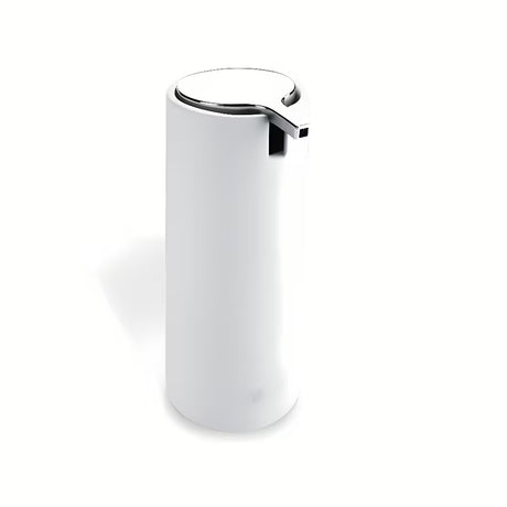 Biały dozownik do mydła w płynie Nimco Omi z polyresinu o pojemności 175 ml.