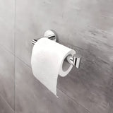Chromowany uchwyt na papier toaletowy bez osłony Nimco Unix w masywnym wykonaniu
