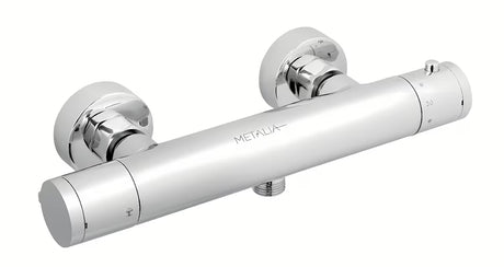 Novaservis Metalia 54 termostatyczna bateria prysznicowa w wykończeniu chrom z dolnym wyjściem wody