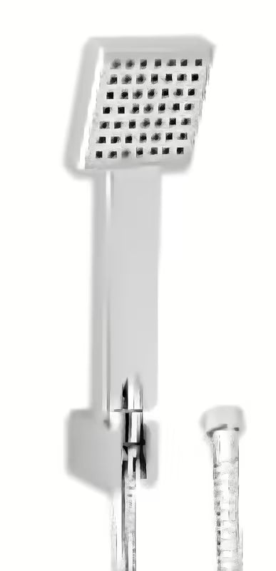 Novaservis Mini zestaw wannowy w chromie bez baterii pro do montażu ściennego z wężem prysznicowym i głowicą