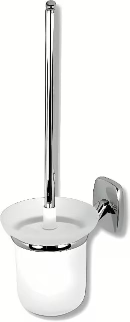 Chromowana SZCZOTKA do Wc Novaservis Orfeus z montażem wierconym