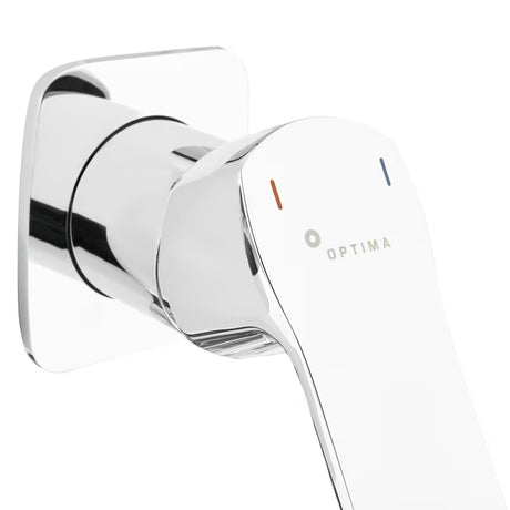 Optima Cube Way podtynkowa bateria umywalkowa w wykończeniu chrom z elastycznym perlatorem