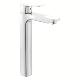 Optima Cube Way wysoka bateria umywalkowa w wykończeniu chrom z dźwignią