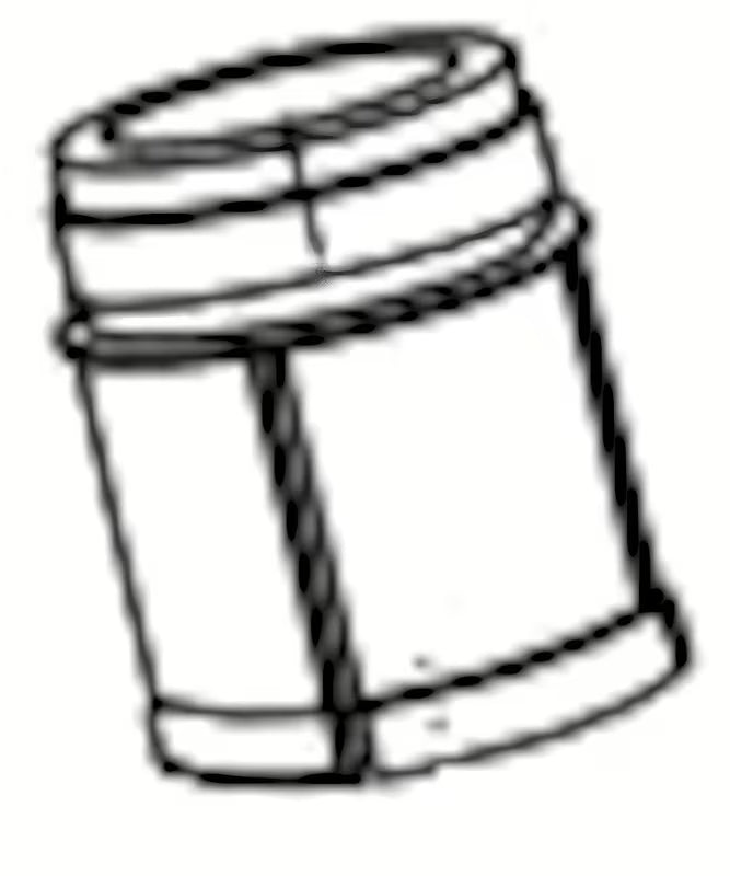 Element łączący zamienny ke do słuchawki Optima OPS293 pro do baterii kuchennej z wyciąganą wylewką.