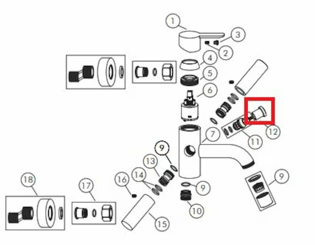 Chromowana osłona przełącznika Optima Sofie SO022 z chromowanego mosiądzu pro do osłony i ochrony przełącznika baterii.