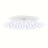 Okrągła mosiężna deszczownica  Optima Chrome o średnicy 30 cm, wykończenie chrom.