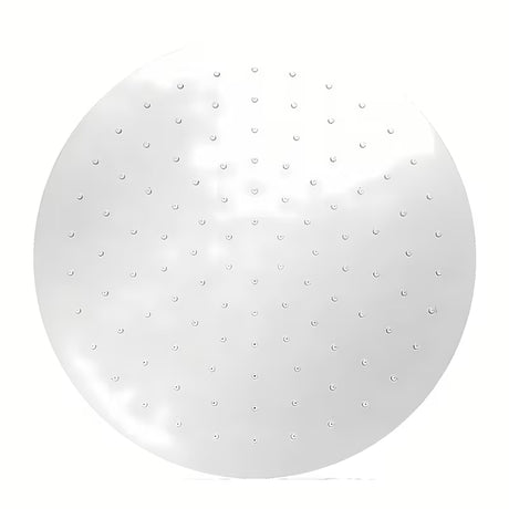 Okrągła mosiężna deszczownica  Optima Chrome o średnicy 30 cm, wykończenie chrom.