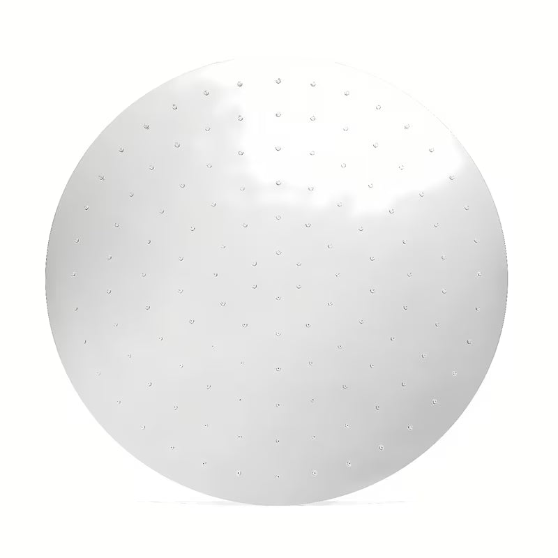 Mosiężna deszczownica  Optima Chrome w okrągłym kształcie, średnica 40 cm.