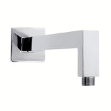 Ramię prysznicowe Optima Chrome o kwadratowym designie, długość 40 cm, pro deszczownicy.