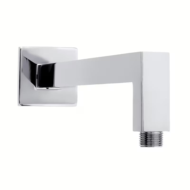 Ramię prysznicowe Optima Chrome o kwadratowym designie, długość 40 cm, pro deszczownicy.