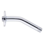 Ścienne ramię prysznicowe Optima Chrome o długości 14,5 cm w wykończeniu chrom