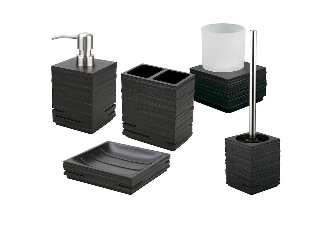 Brązowy wolnostojący  SZCZOTKA do Wc Optima Salea o nowoczesnym, eleganckim designie