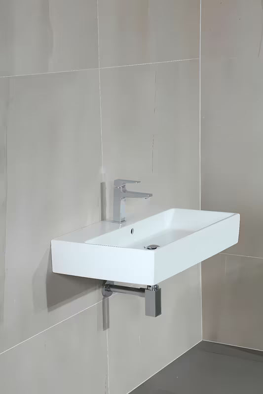 Designowy syfon umywalkowy Optima Chrome o średnicy 32 mm