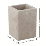 Wolnostojący  łazienkowa pojemnik Optima Supera z polyresinu w kolorze light-limestone