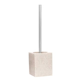 Wolnostojący  SZCZOTKA do Wc Optima Supera z polyresinu w kolorze light-limestone