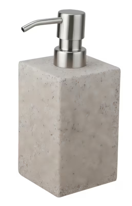 Wolnostojący  dozownik mydła w płynie Optima Supera w kolorze light-limestone.