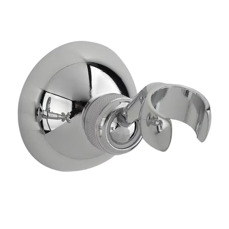 Ścienna bateria prysznicowa Paffoni Ricordi w chromie z kurkowym sterowaniem w retro designie