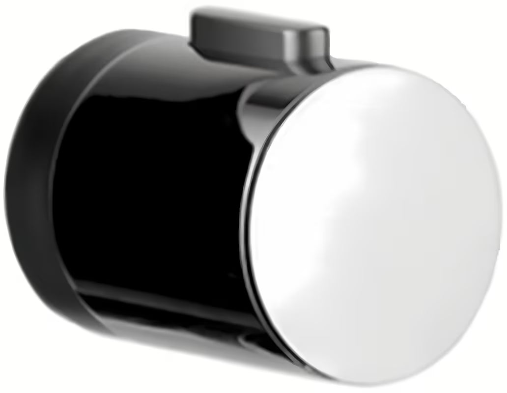 Chromowany uchwyt Paffoni z tworzywa ABS pro baterie wannowe BIN010, BIN015 i BIN515.