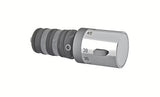 Chromowana część zamienna termostatyczna wkład Paffoni pro baterie termostatyczne z serii Birillo.