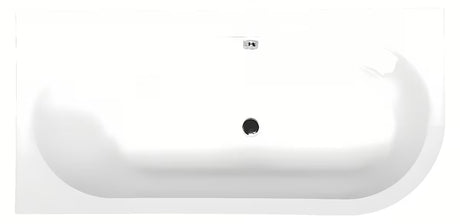 Polysan Astra asymetryczna wanna akrylowa lewa 160 x 75 cm