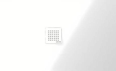 Biały brodzik prysznicowy prostokątny Polysan Flexia z lanego marmuru 130x80 cm