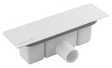 Polysan Kazuko syfon do brodzika z białą osłoną pro, otwór odpływowy 90 mm