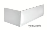 Panel akrylowy do wanny Polysan Plain przeznaczony pro obudowy wanny