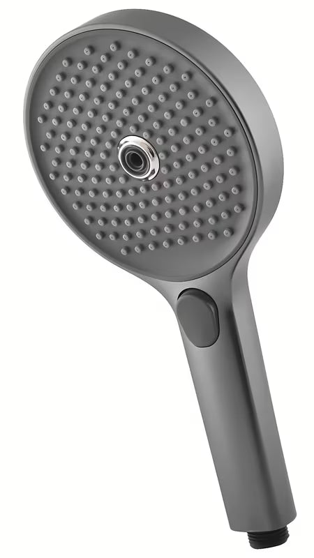 System prysznicowy Rav Slezak metal grey z deszczownicą ⌀ 300 mm i 3-funkcyjną słuchawką prysznicową