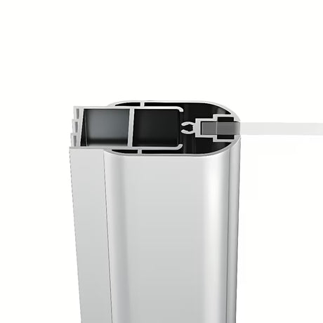 Ravak Chrome ścianka boczna do drzwi prysznicowych 80 cm w błyszczącym chromie z przezroczystym szkłem