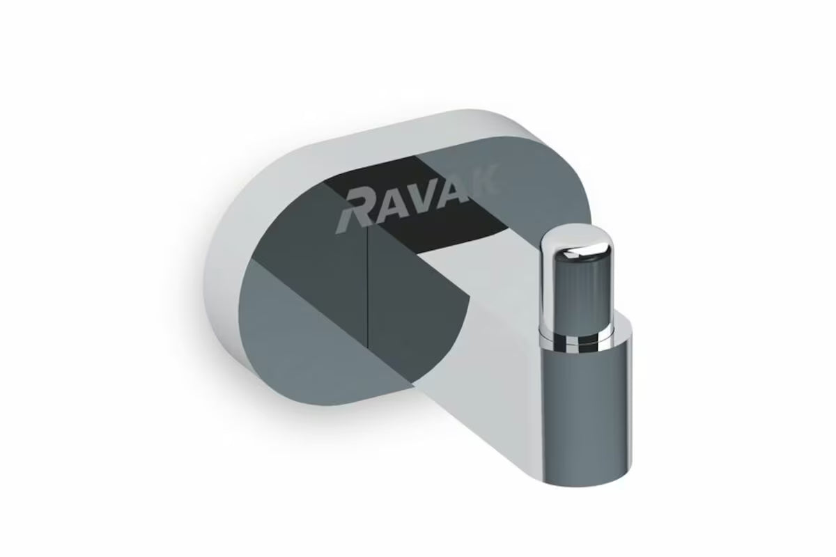 Ravak Chrome pojedynczy haczyk w wykończeniu chrom połysk pro do wieszania ręczników i szlafroka