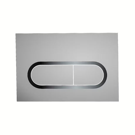 Przycisk spłukujący przycisk Ravak Chrome w wykończeniu satin matowy chrom pro miska WC wisząca