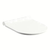 Biała, bardzo cienka DESKA sedesowa Ravak Chrome Uni Chrome Slim z systemem wolnego opadania soft Close