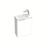 Biała mała umywalka Ravak Classic II 40 x 22 cm bez przelewu, wersja odwracalna lewa lub prawa