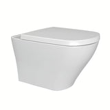 Białe miska WC wisząca Ravak Classic z technologią bezkołnierzową RimOff i ukrytym mocowaniem