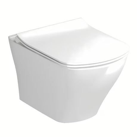 Biała, wyjątkowo cienka DESKA sedesowa Ravak Classic Slim z systemem soft Close