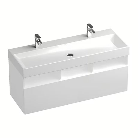 Ravak Natural biały połysk szafka pod umywalkę SD Natural 120 x 45 x 45 cm