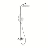 Ravak Termo 300 system prysznicowy z baterią termostatyczną i deszczownicą 25 cm w designie Chrome