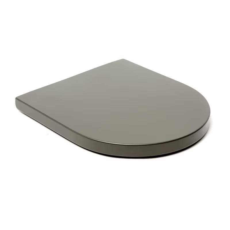 DESKA sedesowa Roca Inspira w kolorze onyks z technologią soft Close i wypinanym systemem EasyLock.