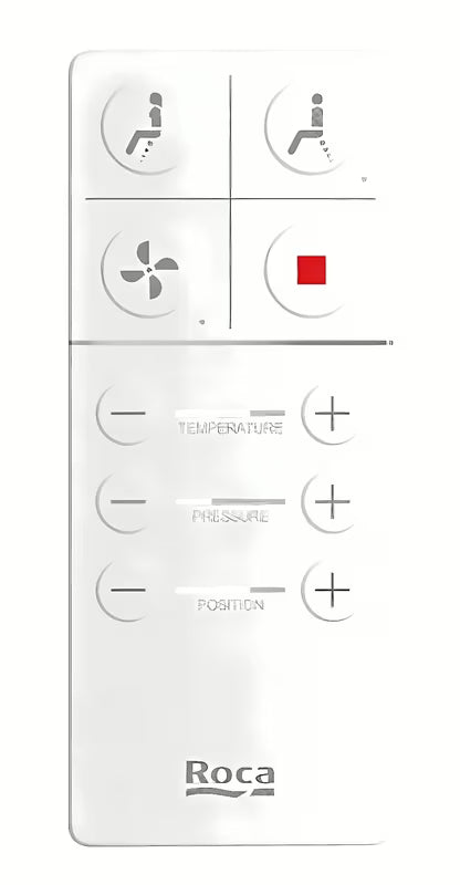 Miska WC Wisząca Roca Inspira In-Wash ze zintegrowanym bidetem, w białym kolorze i w wersji Rimless.