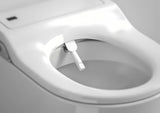 Miska WC Wisząca Roca Inspira In-Wash ze zintegrowanym bidetem w kolorze białym, w wersji Rimless.