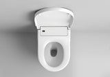 Miska WC Wisząca Roca Inspira In-Wash ze zintegrowanym bidetem w kolorze białym, w wersji Rimless.