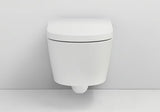 Miska WC Wisząca Roca Inspira In-Wash ze zintegrowanym bidetem w kolorze białym, w wersji Rimless.