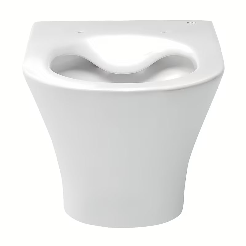 Biały miska WC wisząca Roca Nexo bez układu spłukującego z ukrytym mocowaniem