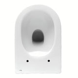 Biały miska WC wisząca Roca Nexo bez układu spłukującego z ukrytym mocowaniem