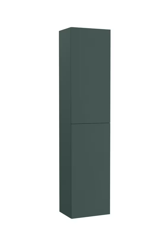 Wisząca wysoka szafka łazienkowa Roca Ona 40x175x30 cm w zielonym macie
