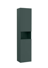 Roca Ona wisząca wysoka szafka łazienkowa 40x175x30 cm w matowym zielonym wykończeniu