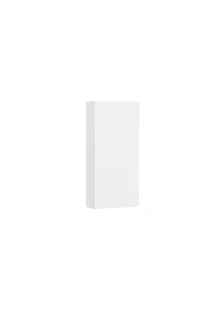 Wisząca niska szafka łazienkowa Roca Ona 35x75x15 cm w matowej bieli z systemem otwierania PushOpen